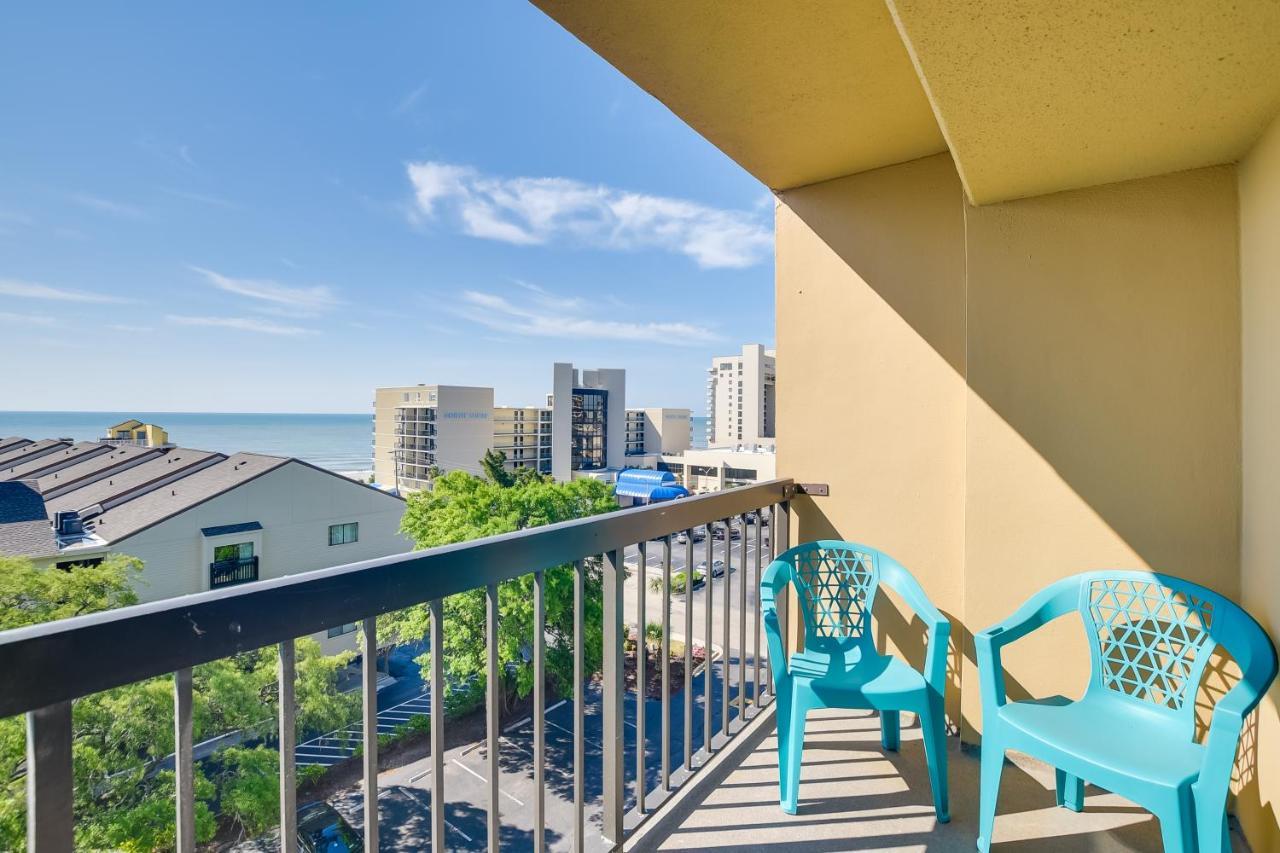 Myrtle Beach Condo With Ocean View And Pool Access! Esterno foto
